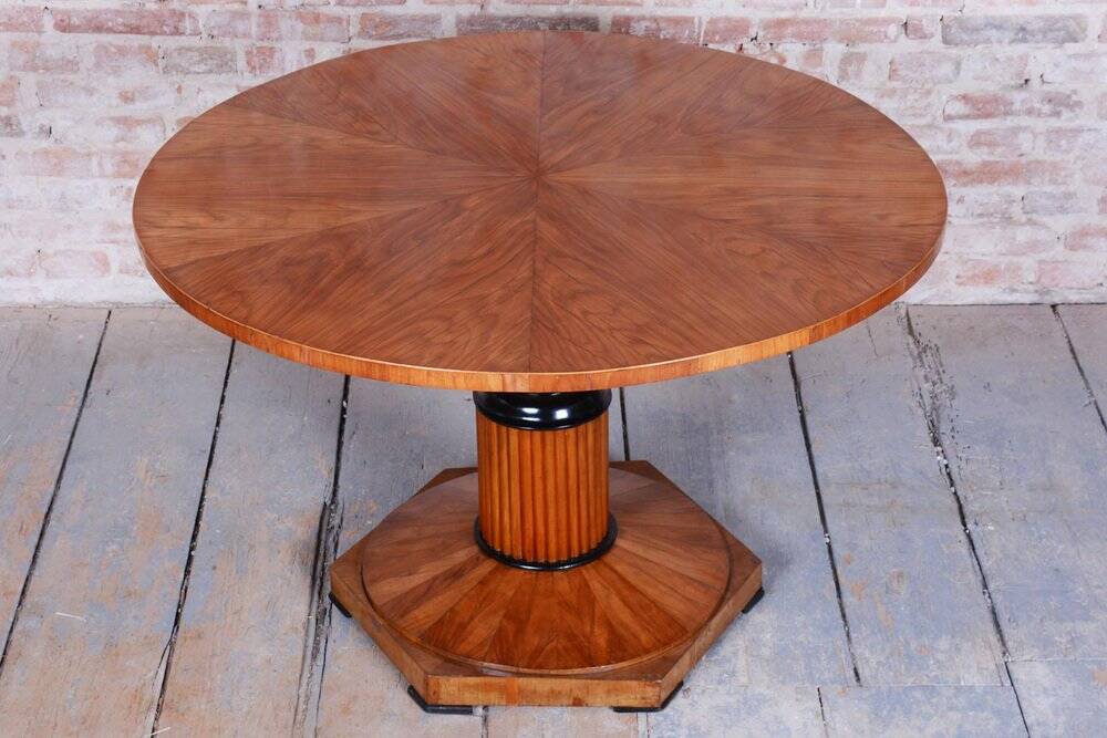 Biedermeier Dining Table in Cherry, 1930s