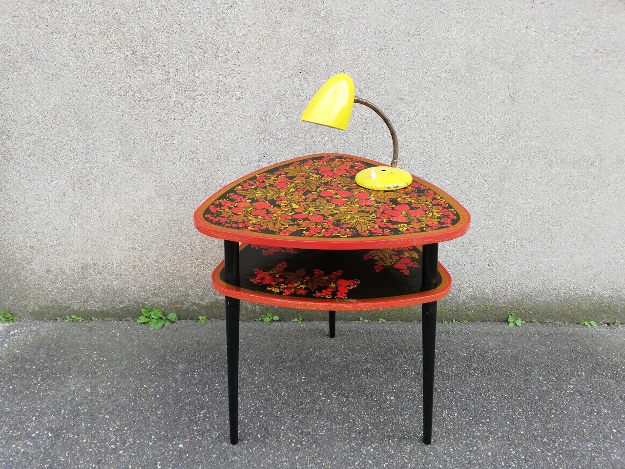 Vintage Russian tripod table