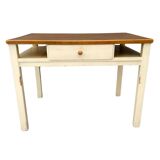 Vintage Writing Desk with Drawer, Czechoslovakia, ca. 1950s–60s