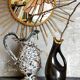 Soliflore vintage céramique forme libre