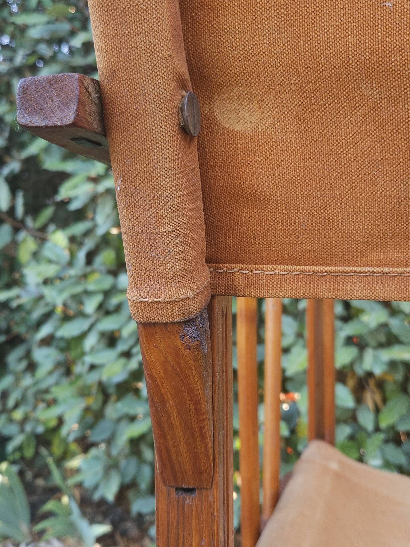 Fauteuil metteur en scène pliant vintage