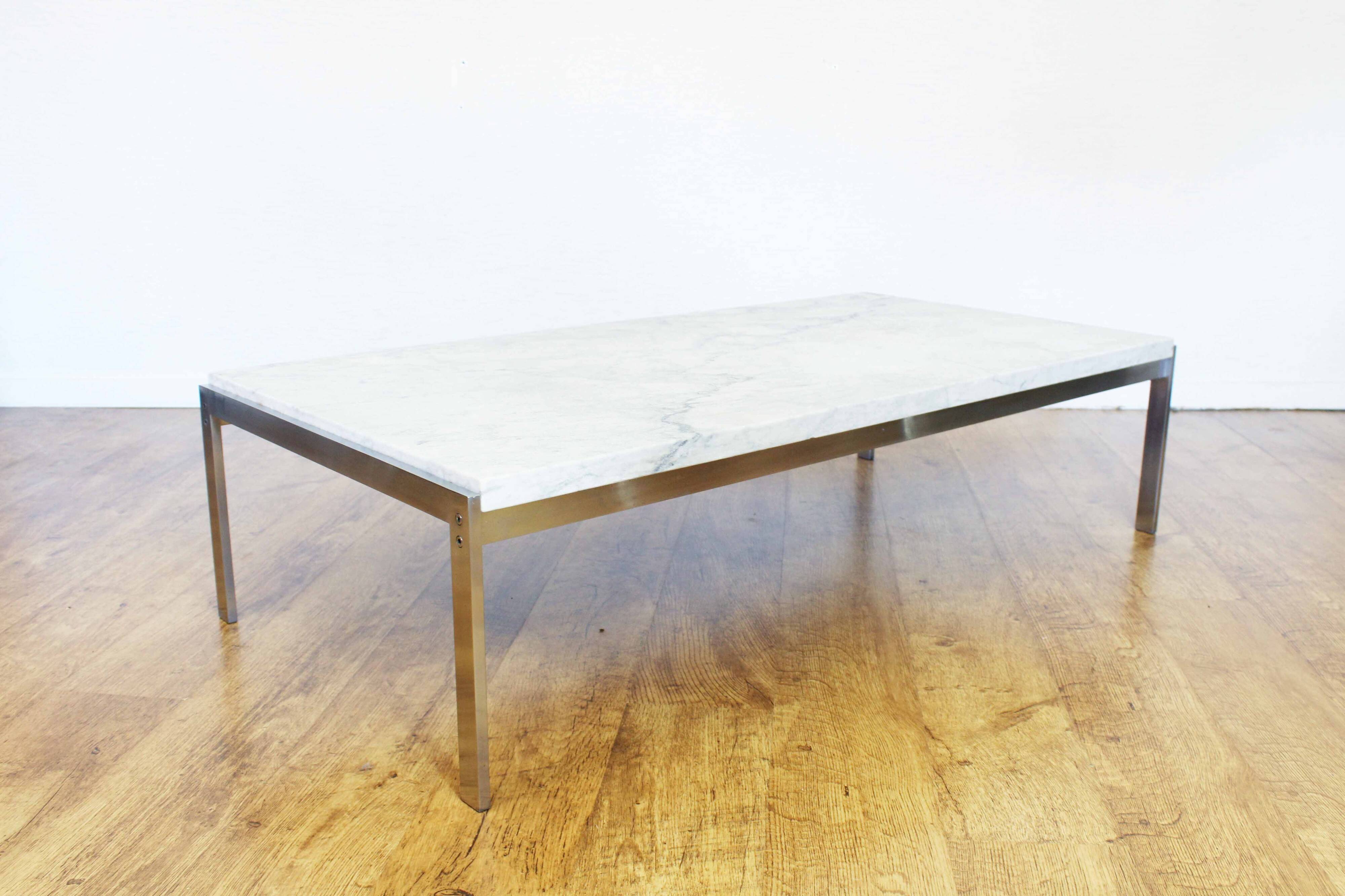 PK61A coffee table by Poul Kjærholm for E. Kold Christensen, Denmark