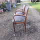 Paire de fauteuils bridge des années 30