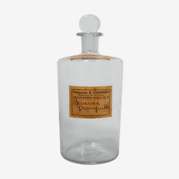 Vintage apothecary bottle