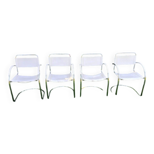 Set de 4 chaises avec - mart stam