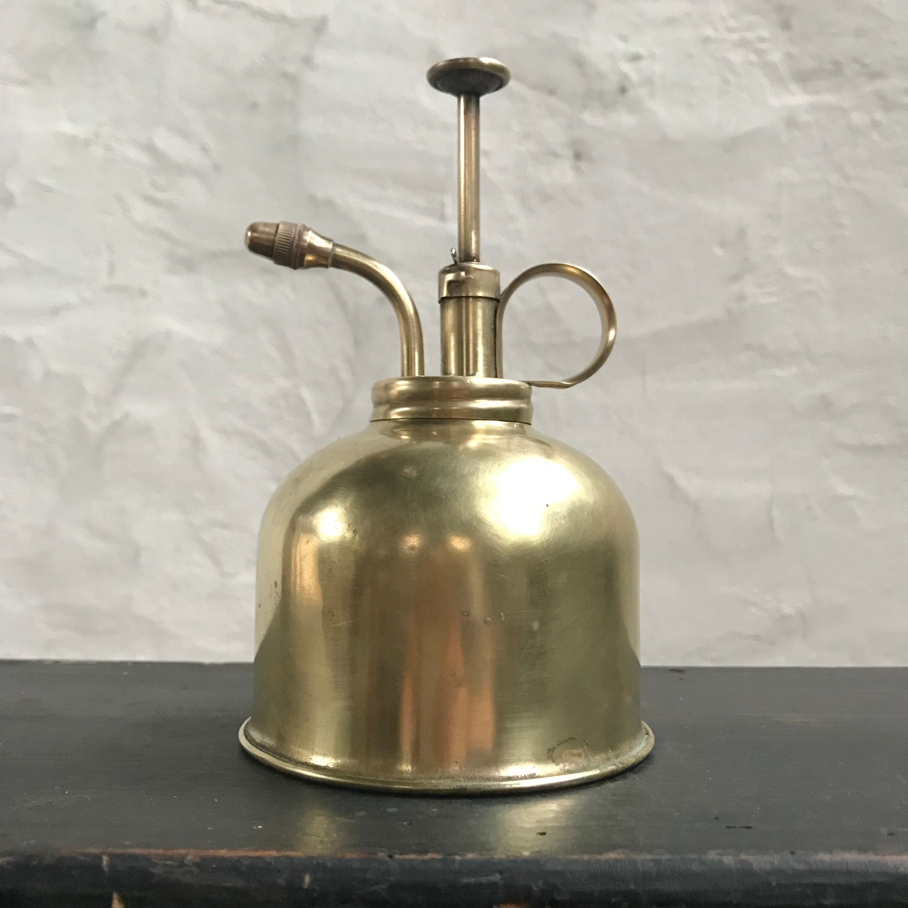 Vintage brass vaporizer