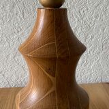 Wooden lamp foot