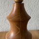 Pied de lampe en bois
