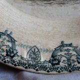 Napoleon plate, an old vegetable dish, 19th-century crockery.