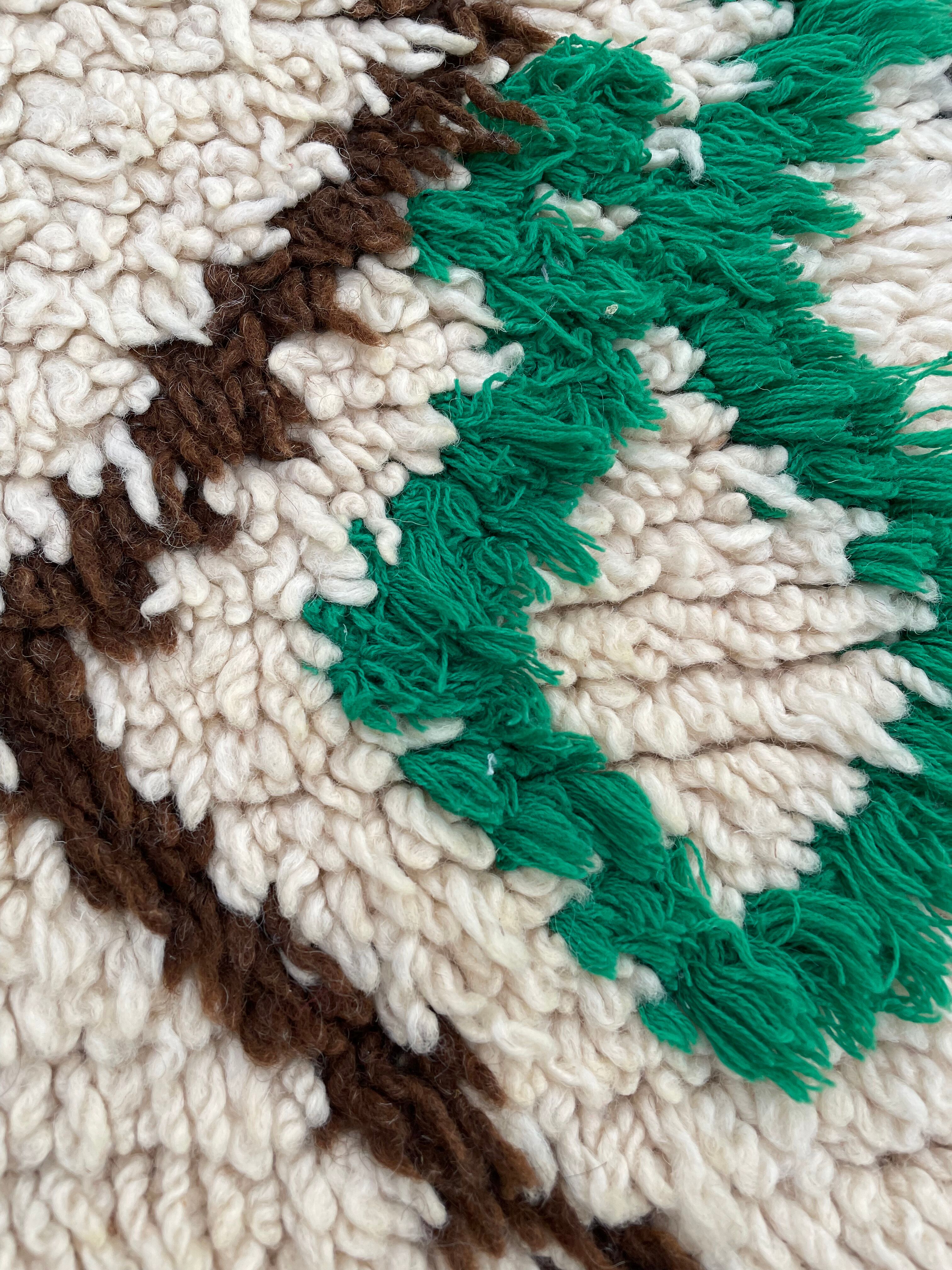 Small Berber Carpet Beni Ouarain 95x175 cm