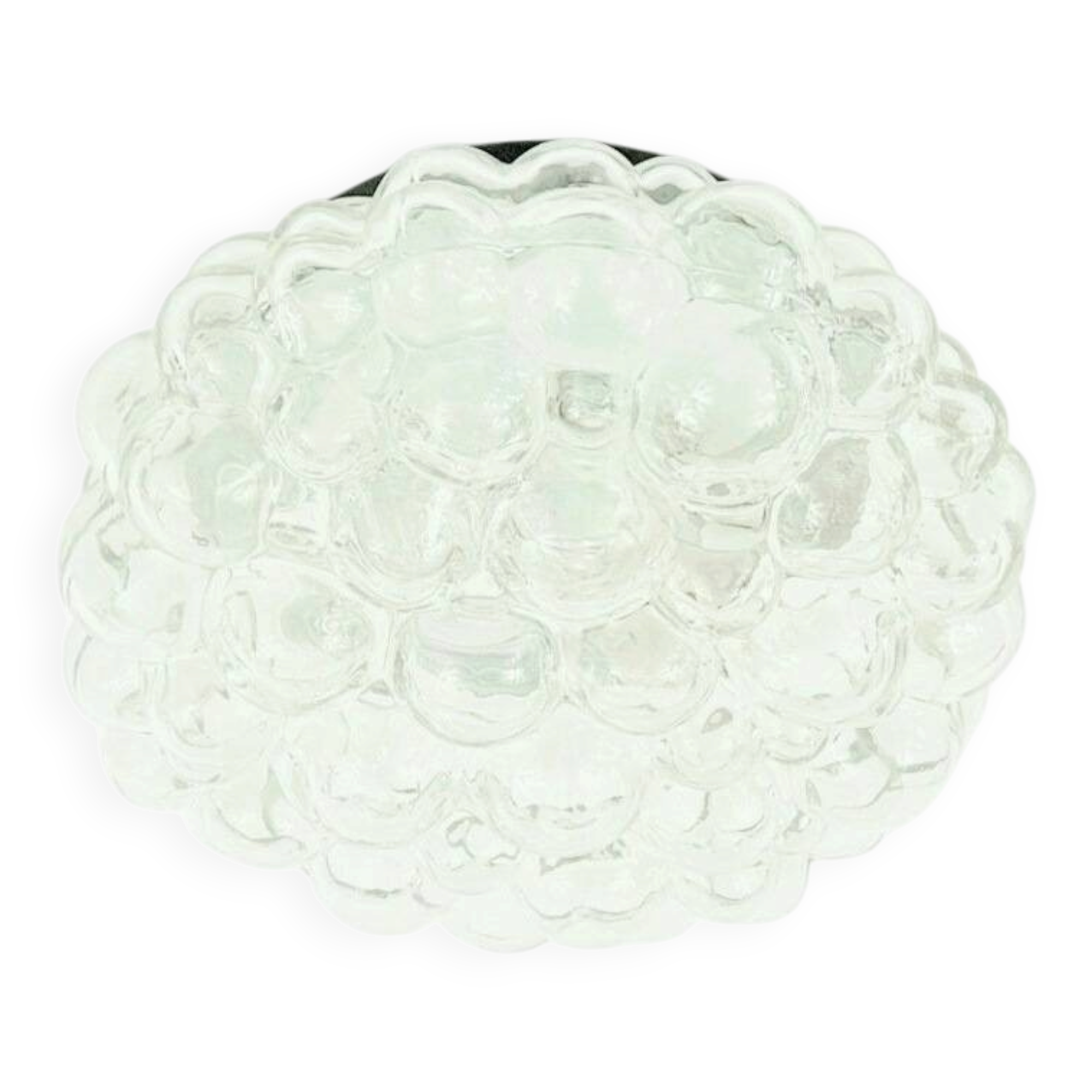 Space Age Bubble Glass Ceiling Light - Helena Tynell for Limburg, 1960s/70s