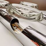 Pair of Space Age 70s double wall lights