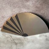 Miroir mural exclusif 'Ventaglio' de Giuseppe Raimondi pour Cristal Art Torino, années 80