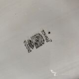 Dish Sarreguemines Digoin 68 cm