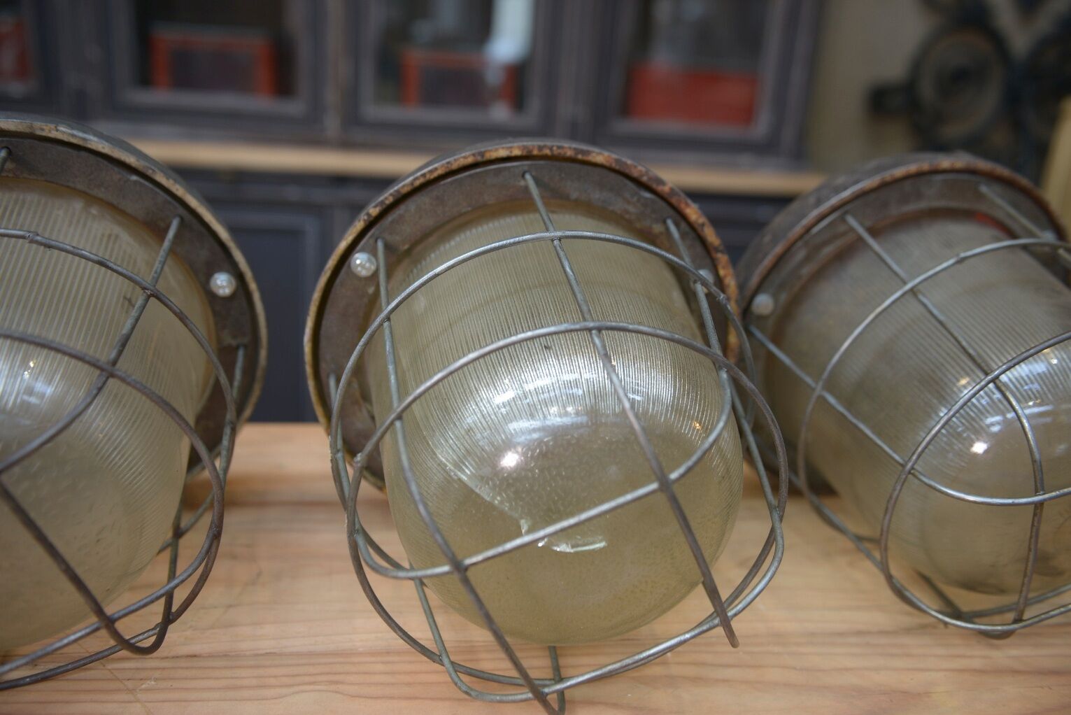 Old cast iron street lanterns 1920