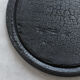 Burnt wooden tray