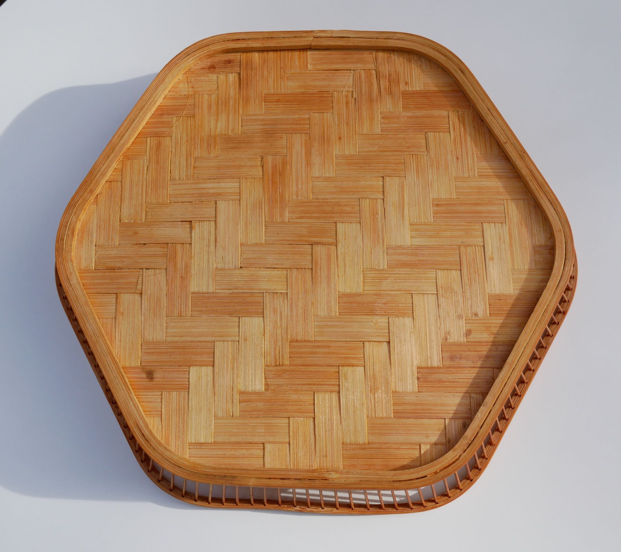 Rattan tray