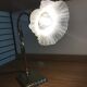 Lamp art nouveau lampshade tulip white