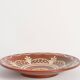Brown & Cream White Stoneware Bowl by Andersson & Johansson, Höganäs, 1920s
