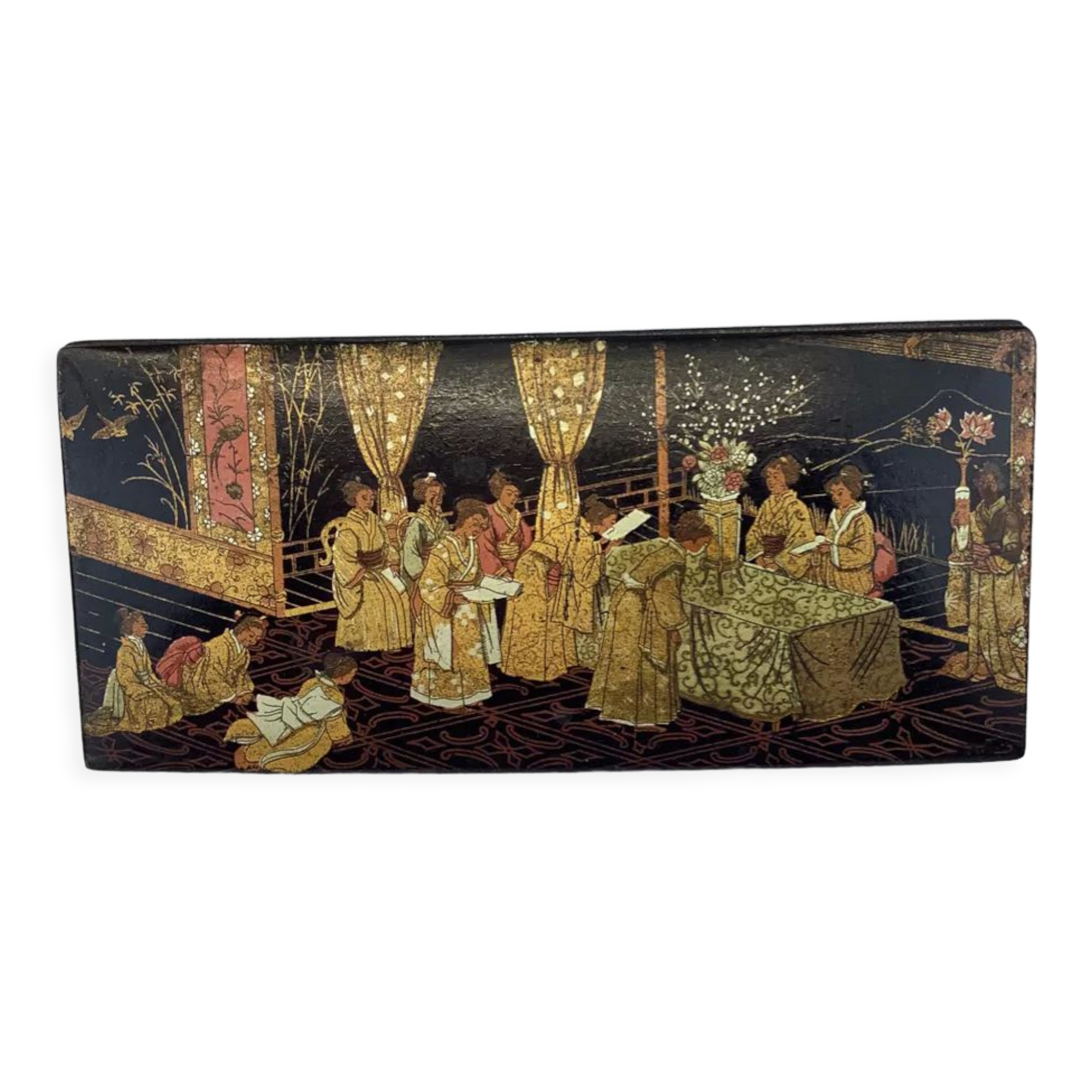 Japanese lacquered box