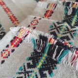 Nappe et serviettes de table tissus basque
