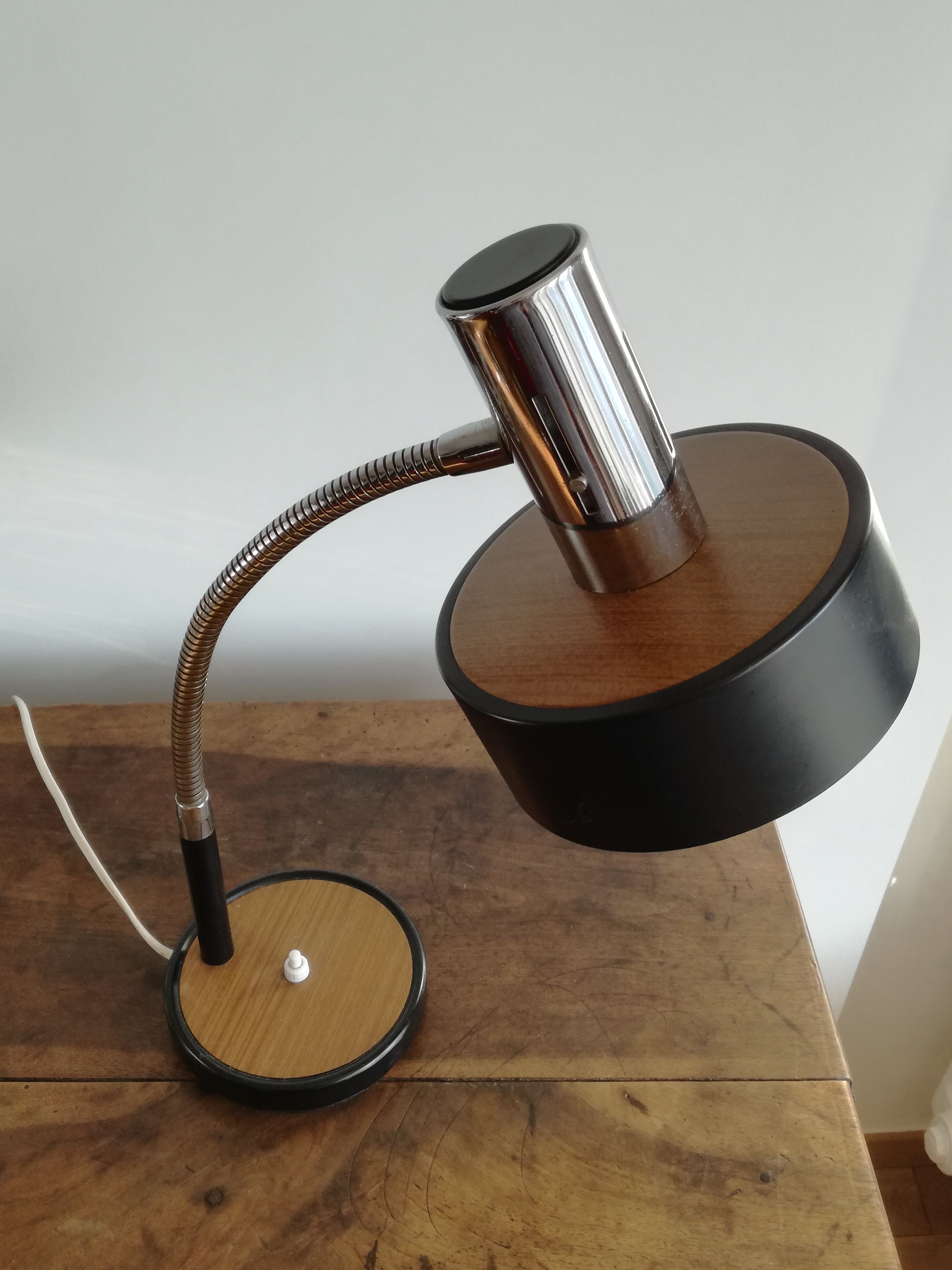 Vintage desk lamp, made in Italy 1960