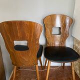 2 bistro chairs Baumann model Gentiane