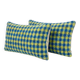 Set of 2 vintage kilim cushion covers 38x61 cm