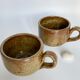 Paire de tasses en grès