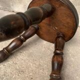 Antique tripod milking stool