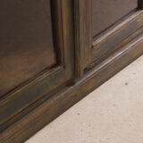 Vintage wooden wardrobe