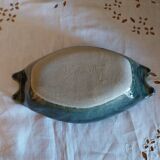 Enamelled ceramic pocket emptier signed Michel Delmotte