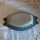 Enamelled ceramic pocket emptier signed Michel Delmotte