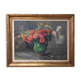 Jean Chaleyé, Flowers in a Green Water Jug (circa 1920)