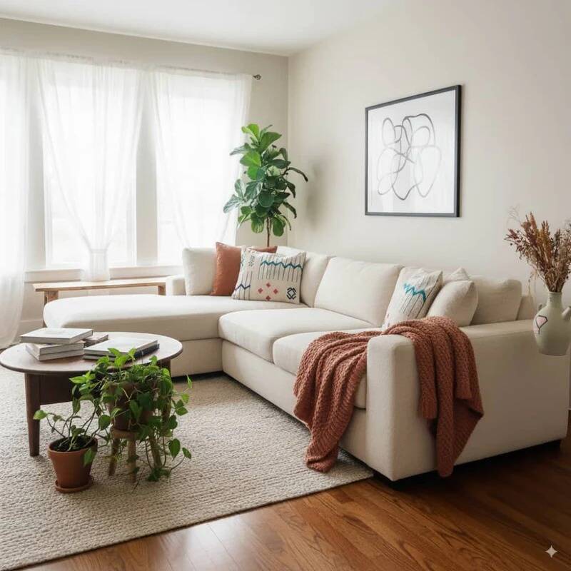 Moroccan mosaic cushion