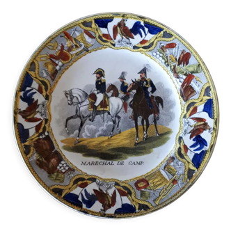 Collector's plate 1820/1840 National Guard uniform