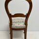 Chaises capitonnées Louis-Philippe en noyer