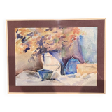 Tableau nature morte XXe