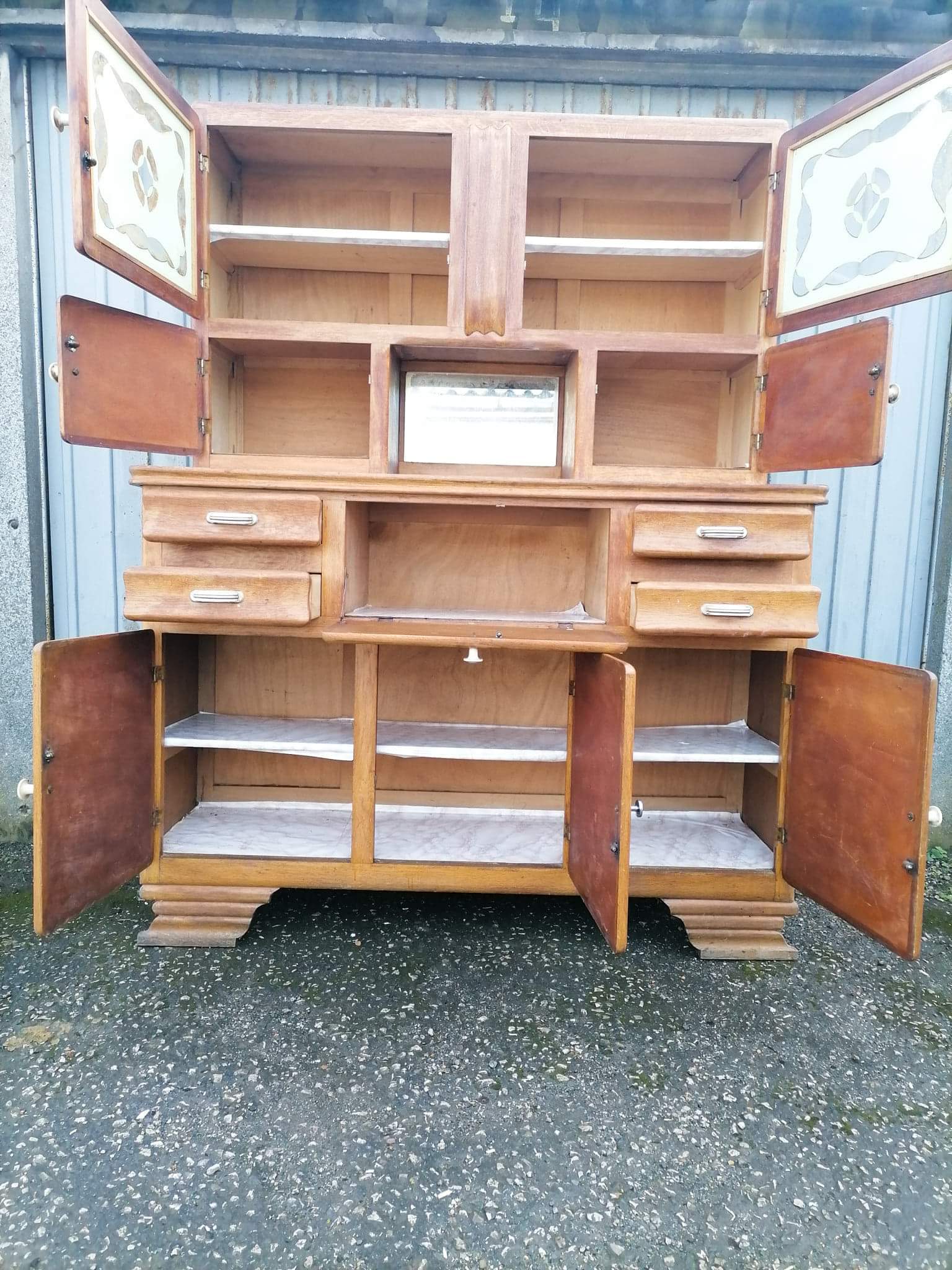 Vintage Furniture buffet mado 1950 kitchen