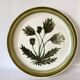 Plat céramique Gien « herbier » 29 cm