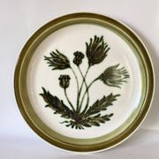 Plat céramique Gien « herbier » 29 cm