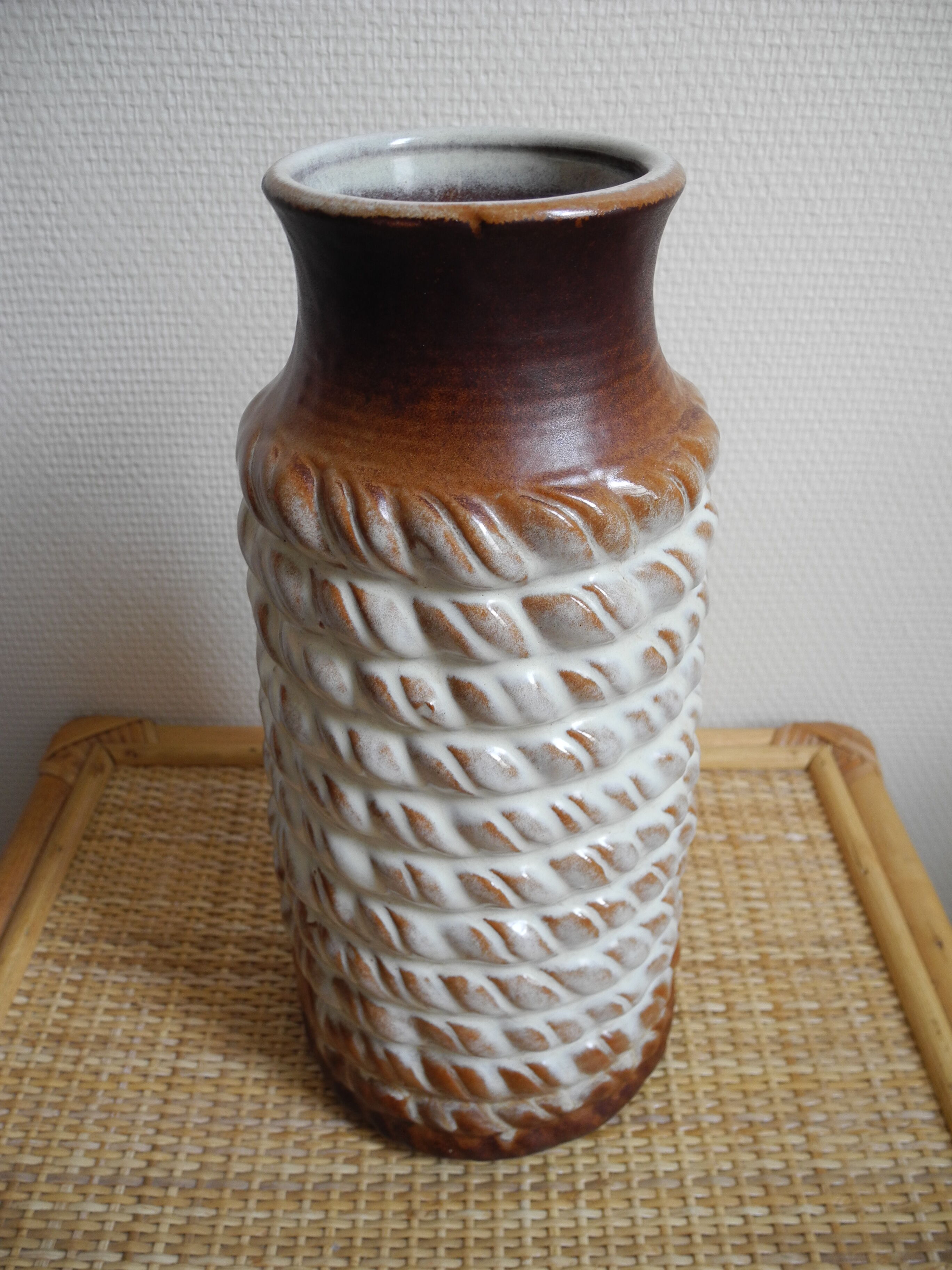 Vase vintage Carstens Tonnieshof 7742-30 W. Germany