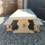 Monastery table with 2 benches