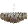 Fume’ “poliedri” murano glass chandelier d60