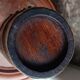 Ancien bouteille a cidre normande en bois