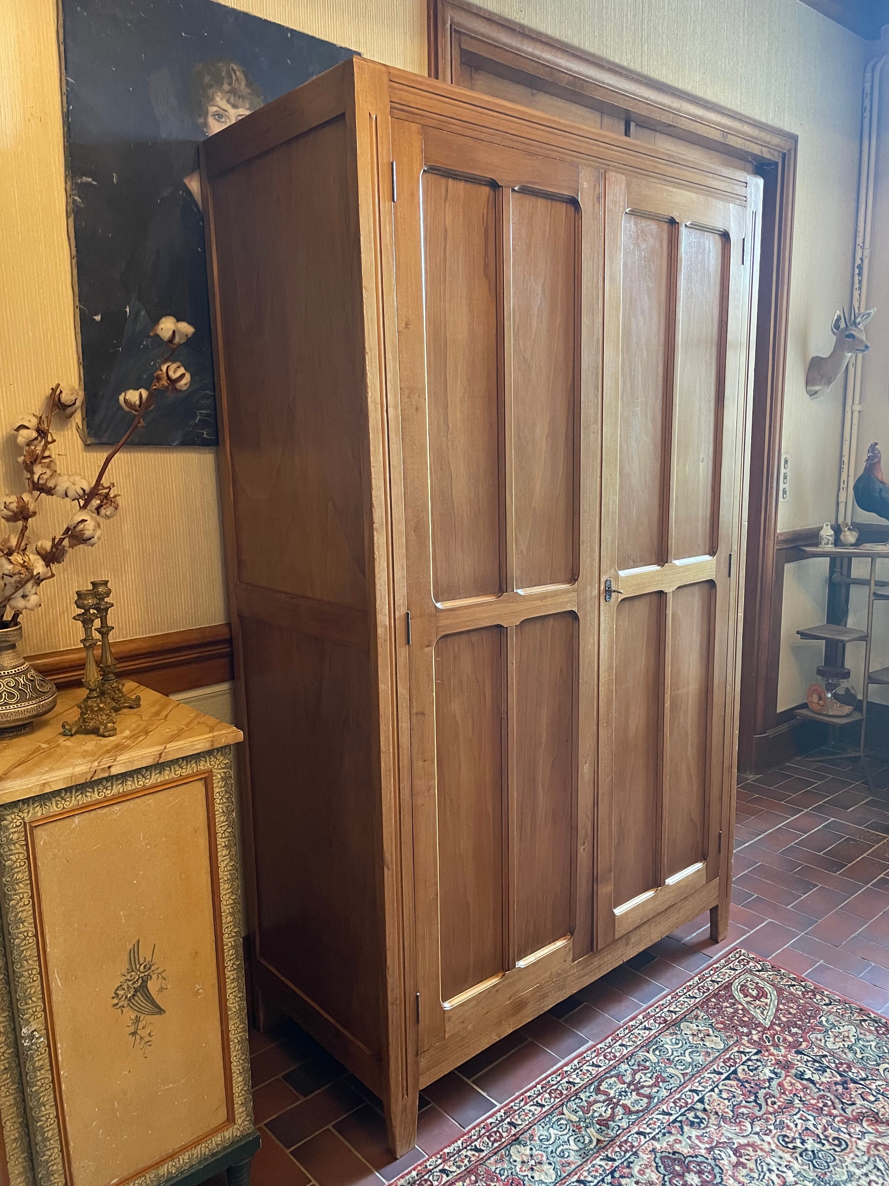 Old parisian wardrobe