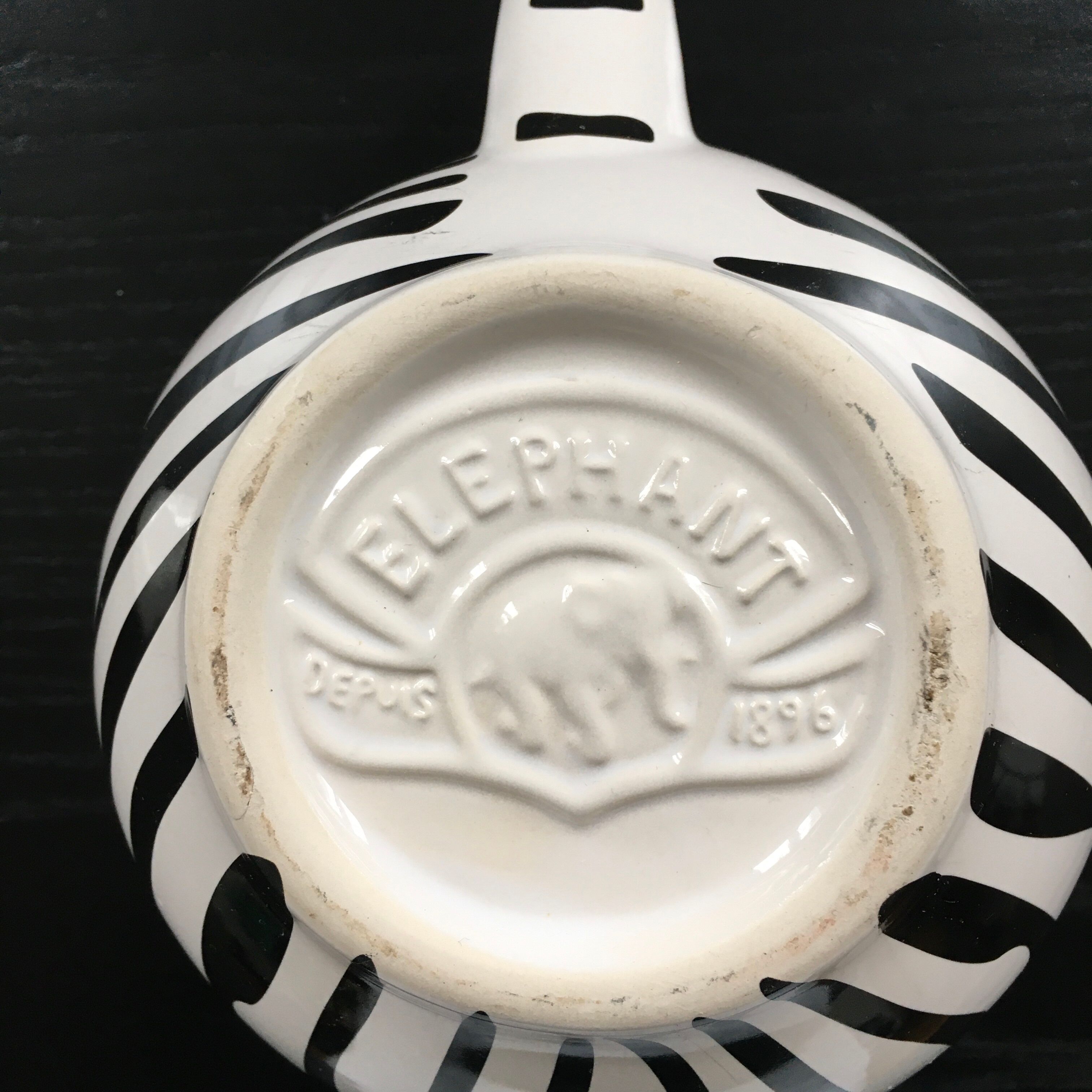 Théière éléphant zèbre