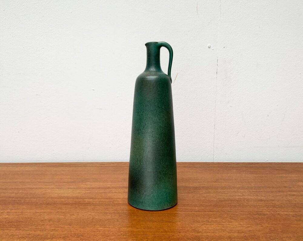 Minimalist Carafe Vase from Mid-Century German Workshop by Brockmann Extertal, 1960s