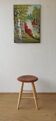 Wooden stool from Sweden, 1960s.