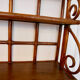 Rattan wall shelf/bookcase